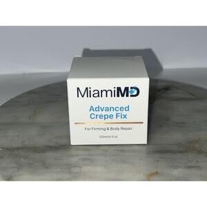 Miami MD Advanced Crepe Fix For Firming + Body Repair 120ml / 4oz NIB SEALED!